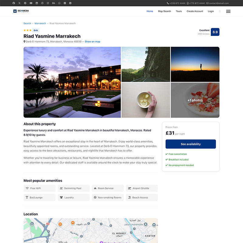 SE Travel Booking - 2