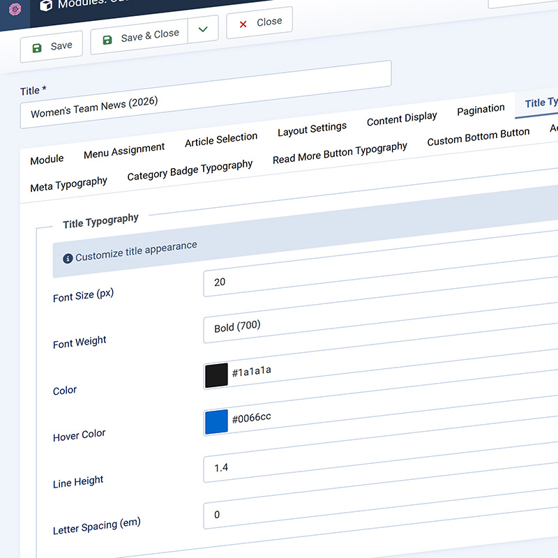 SE Paginated News Layout - 2