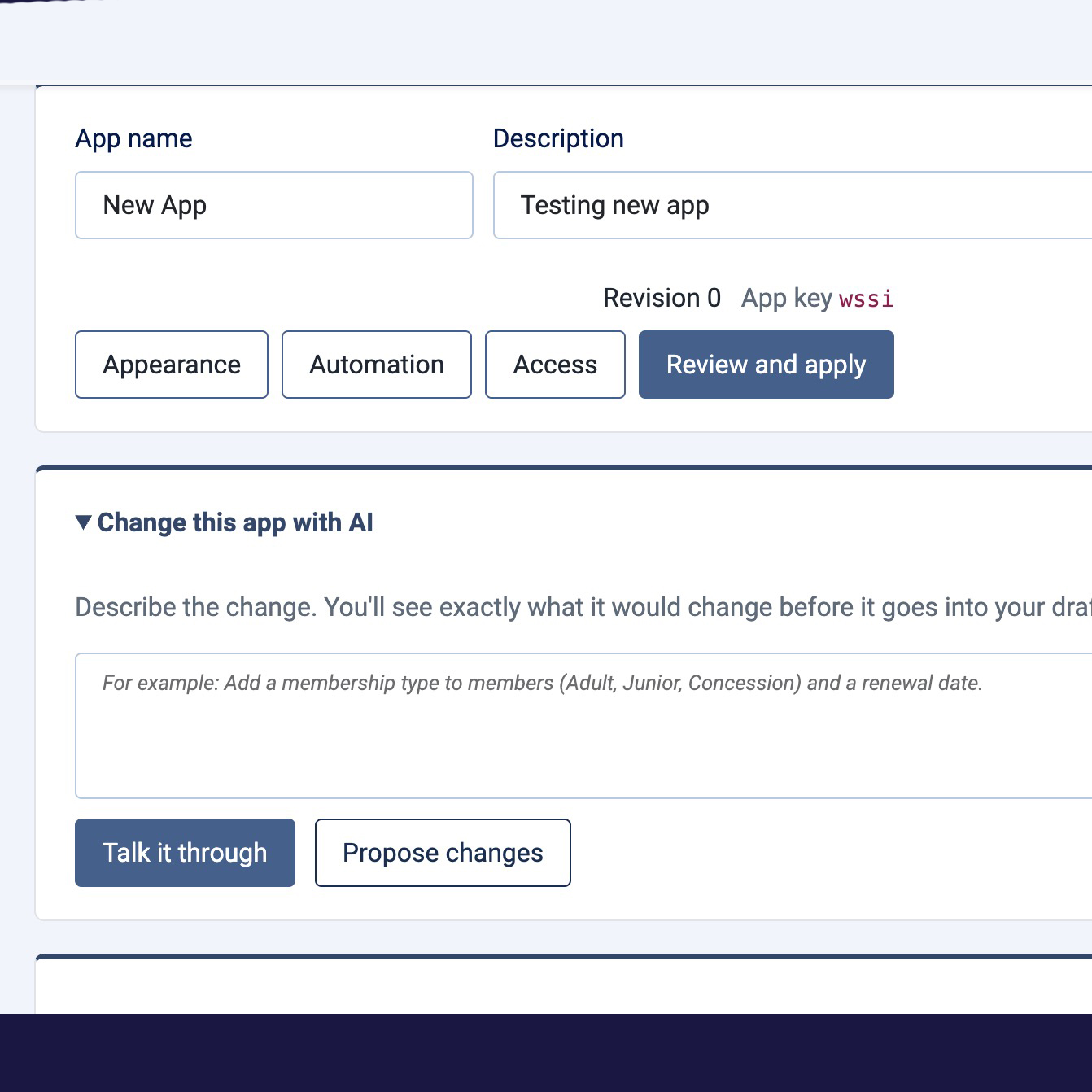 SE AI App Builder