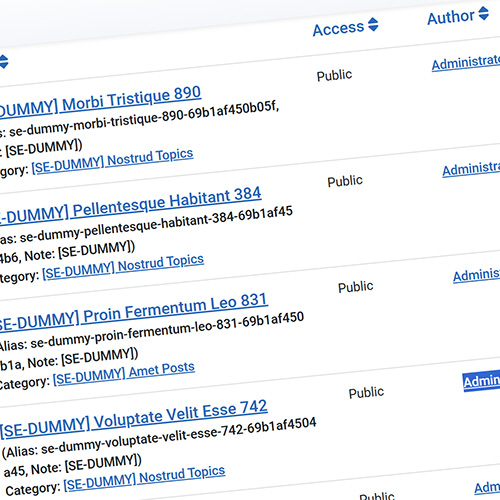 SE Dummy Article Generator - 1